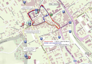 Orientierungskarte CityRun Weiz 2026